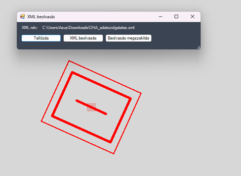 XML beolvasás folyamata