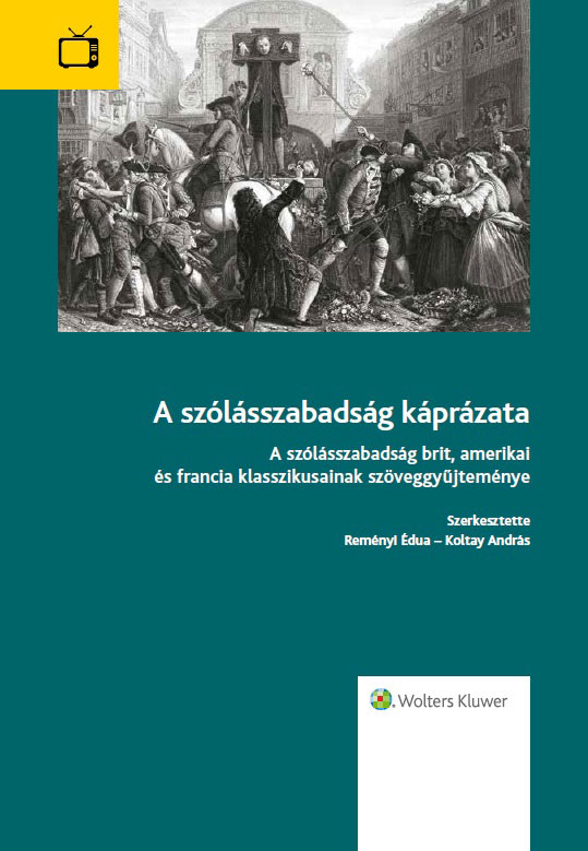 A szólásszabadság káprázata című könyv borítójának képe